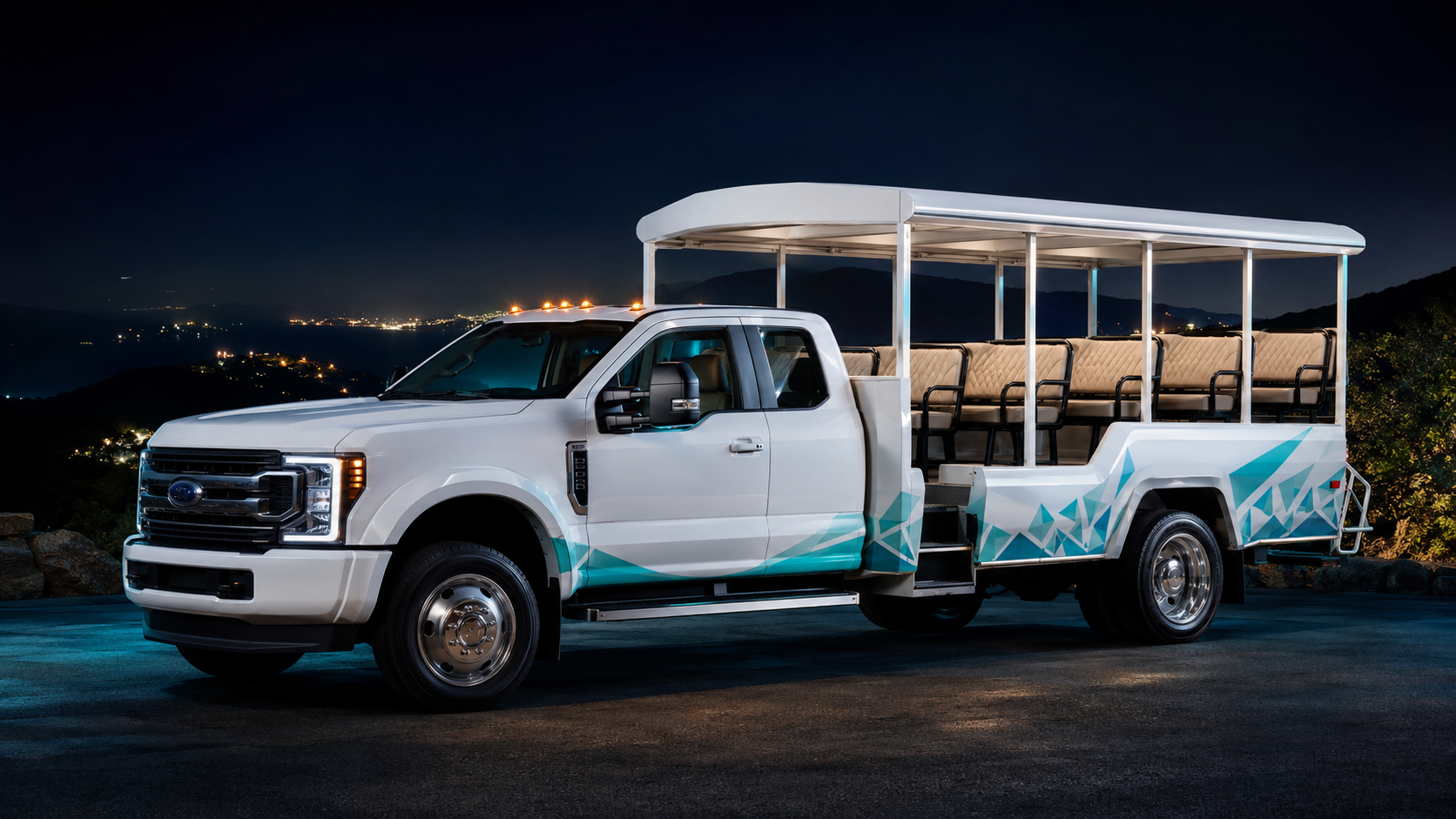 St. Thomas safari taxi